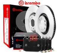 Kit Dischi E Pastiglie Freno AnteriorI Brembo per BMW X1 Mini Cooper JCW