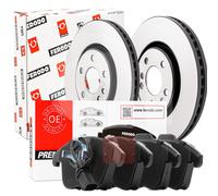 Disco freno BREMBO 09A82011 anteriore, ventilato, altamente carbonizzato, 1 Pezzo