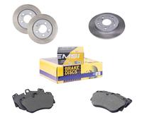 Kit Dischi E Pastiglie Freno Posteriori Chrysler Voyager Iv 2005-2008 2.5 Crd