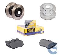KIT DISCHI E PASTIGLIE FRENO POSTERIORI SMART FORFOUR 2004-2006 1.1 S.F. LUCAS