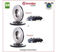 Kit Dischi e Pastiglie Xtra Ant+Post Brembo per AUDI A5 A4 rg0 #f3