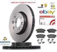KIT DISCHI E PATTINI BREMBO ANTERIORI PER CHEVROLET CRUZE (J300) 2.0 CDI KW110