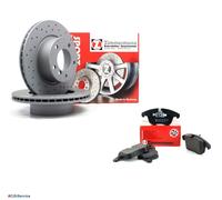 Kit Dischi Forati 300mm + Pastiglie Zimmermann Range Rover Evoque Volvo S60 XC70