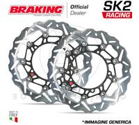 KIT DISCHI FRENO ANTERIORE BRAKING SK2 MV AGUSTA BRUTALE RR AMERICA ABS 800 2018