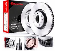 Kit Dischi Freno Anteriori Alfa Romeo Giulia Brembo Originali da 2 Pezzi