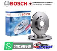 Dischi Freno e Pastiglie Bosch Ant. Adatti Per Nissan Micra K12 Renault Clio III