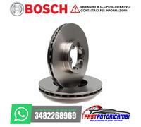 KIT DISCHI FRENO ANTERIORI VENTILATI BOSCH 0986479307 FORD TRANSIT DAL 2006>