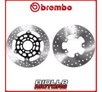 KIT DISCHI FRENO BREMBO KYMCO DOWNTOWN I ABS 300 2016 ANTERIORE + POSTERIORE [Fl