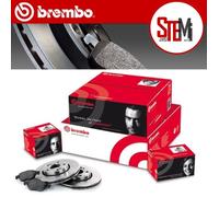 KIT DISCHI FRENO BREMBO + PASTIGLIE BREMBO OPEL CORSA D 1.3 CDTI 55KW DAL 06 ANT