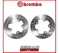 KIT DISCHI FRENO BREMBO SYM SYMPHONY ST (EURO 3) 125 2016 ANTERIORE + POSTERIORE