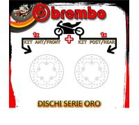 KIT DISCHI FRENO BREMBO SYM SYNPHONY ST 2015- 50CC ANTERIORE+POSTERIORE 407P3/P4