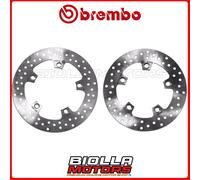 KIT DISCHI FRENO BREMBO TGB X-MOTION 300 2015 ANTERIORE + POSTERIORE [Fisso - Fi