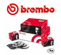 Kit dischi freno e pastiglie anteriori Brembo Fiat 500 2007 1.3 Multijet 75 cv