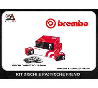 Set di pastiglie freno BREMBO P 85 072, fronte