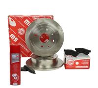 Kit dischi freno e pastiglie posteriori + detergente per CHEVROLET; DAEWOO