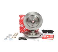 Kit dischi freno e pastiglie posteriori per MERCEDES; RENAULT KANGOO Express