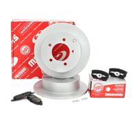 Kit dischi freno e pastiglie posteriori per MITSUBISHI LANCER VII, LANCER VIII