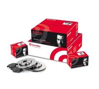 Kit Dischi freno Opel Corsa d 1.3 cdti 55kw e 1.2 + pastiglie BREMBO Anteriori