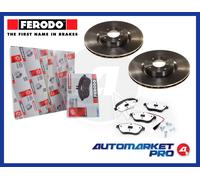 KIT DISCHI FRENO PASTIGLIE FERODO LANCIA MUSA 1.6 1.9 DIESEL MULTIJET 1600 1900