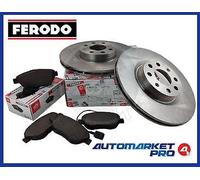 KIT DISCHI FRENO PASTIGLIE FIAT GRANDE PUNTO 1.9 1900 130 CAVALLI DIESEL FERODO