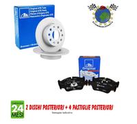 Kit Dischi Freno + Pastiglie Post Ate Per Porsche 911 #De