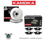 Kit dischi freno + Pastiglie Post Kamoka per TOYOTA YARIS udv bib