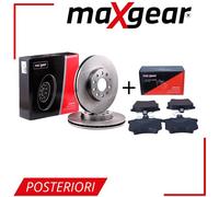Kit dischi freno + Pastiglie Post Maxgear per VW TRANSPORTER CALIFORNIA #qa