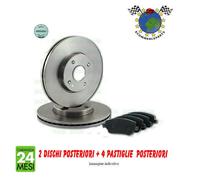 Kit dischi freno + Pastiglie Post Meyle per BMW 6 E64 650 645 635 630 E63 cp2