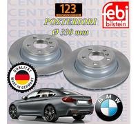 KIT DISCHI FRENO POSTERIORI BMW SERIE 4 CABRIOLET - COUPE' - GRAN COUPE' 2013>