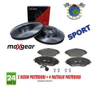 Kit dischi freno Sport + Pastiglie Post Maxgear per VW TRANSPORTER CALIF #89