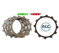 KIT DISCHI FRIZIONE FCC PRIMO IMPIANTO PER SUZUKI GS 125 1990 1991 1992 1993