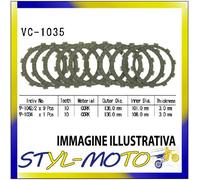 KIT DISCHI FRIZIONE SUGHERO VESRAH SUZUKI GSF 1200 S Bandit 1200 1200 2006