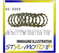 KIT DISCHI FRIZIONE SUGHERO VESRAH SUZUKI GSX R 750 750 2009