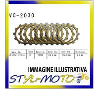 KIT DISCHI FRIZIONE SUGHERO VESRAH YAMAHA YZF R 6 R6 600 2008