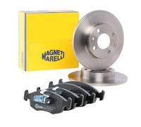KIT DISCHI MARELLI VENTIL + PASTIGLIE BREMBO FIAT PANDA 312 LANCIA YPSILON 2011