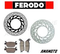 KIT DISCHI OEM+PASTIGLIE FRENO FERODO ANT E POST HONDA SH 125-150-ABS 2017/2019