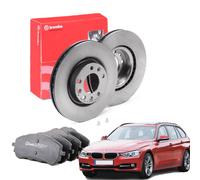KIT DISCHI PASTIGLIE BREMBO ANTERIORI BMW SERIE 3 F31 300MM