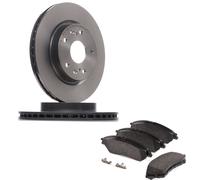 KIT DISCHI + PASTIGLIE BREMBO ANTERIORI PER SUZUKI VITARA 2015>