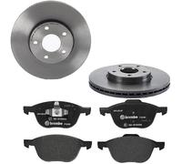 Kit Dischi+Pastiglie Brembo Per Ford C-Max, Focus E Volvo