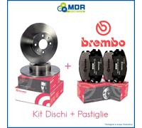 KIT DISCHI + PASTIGLIE BREMBO POSTERIORI PER BMW X5 324MM 00->07 - PIENI