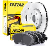 Kit Dischi + Pastiglie Freno Anteriore TEXTAR AUDI A1 A3 Q2 Q3 TT SEAT ALHAMBRA