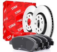 Kit Dischi + Pastiglie Freno Anteriore TRW AUDI A4 B8 B9 A5 2.0 3.0 3.2 1.8
