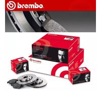 KIT DISCHI PASTIGLIE FRENO ANTERIORI + POSTERIORI VW GOLF 4 IV 1.9 TDI BREMBO