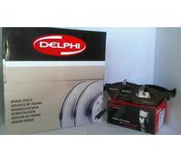 KIT DISCHI+PASTIGLIE FRENO BREMBO ANT FOR ALFA ROMEO 147-GT 1900 JTD MUTIJET DIE