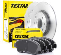 Kit Dischi Pastiglie Freno Posteriore RENAULT CLIO MEGANE TEXTAR 1.5 2.0 DCI