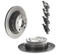 Kit Dischi + Pastiglie Posteriori Brembo per BMW Serie 1 e 2 - Alta Qualità e Prestazioni di Frenata