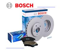 Kit Dischi + Pattini Anteriori Bosch Adatti Per Grande Punto EVO 1.3 Multijet