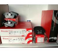 KIT DISCHI+PATTINI FRENO ANT E POST BREMBO FOR AUDI A4(8K2-B8) 2.0TDI 105KW143CV