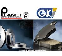 KIT DISCHI + PATTINI FRENO ANTERIORI FIAT CROMA 1.8 16V, 1.9MJT 85/88Kw, 2.2 16V