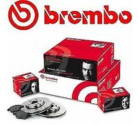 KIT DISCHI+PATTINI FRENO BREMBO ANT/POST FOR RENAULT MODUS GRAND MODUS (F/JP0)20